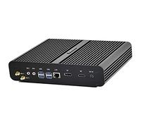KINGDEL NC860 Fanless Mini PC, Powerful Nettop with Core i7 10th Gen. CPU, 16GB RAM 512GB SSD, 4K 4096x2304, HD Port, Display Port, Gigabit Ethernet