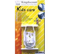 Kingdiscount K1142 Paire de boucles serrures de sécurité à coller