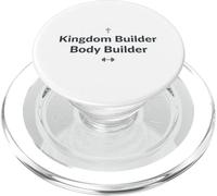 Kingdom Bodybuilder Faith Bible, haltérophilie PopSockets PopGrip pour MagSafe