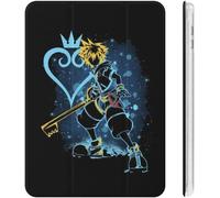 Kingdom Hearts Étui Pour Ipad 2020 (10.2in) Avec Porte-Stylos, Résistant Aux Chocs, Mise En Veille/Réveil Automatique, Coque De Protection Transparente À Trois Volets, Personnage D'anime