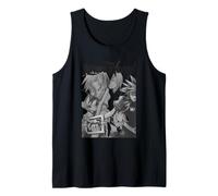 Kingdom Hearts Grey Panels Débardeur