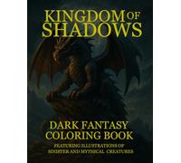 Kingdom of Shadows: A Dark Fantasy Coloring Book: Color Legendary Creatures, Orcs, Demons and Warriors in Epic Dark Scenes