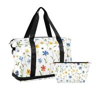 Kingdom Of Shattered Flowers - Sac de voyage avec trousse de toilette pour randonnée - Multifonctionnel - Royaume des fleurs brisées - Taille unique, Royaume des Fleurs Brisées, 1 size