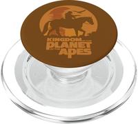 Kingdom of The Planet of The Apes Logo and Noa with Eagle PopSockets PopGrip pour MagSafe