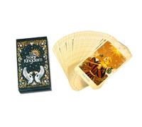 Kingdom Vision - Cartes de tarot Oracle 78 pièces | Deck sur le thème solaire avec illustration colorée, guidage psychologique d'oracle et aperçu intuitif pour les lectures passées et futures