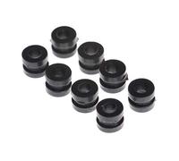 KINGDUO 10 Pcs Clracing M3 Anti-Vibration Rondelle Caoutchouc Doux Amortissement Boule pour F3 F4 F7 Contrôleur De Vol Rc Drone FPV Racing-Noir