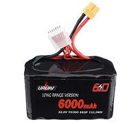KINGDUO 22.2V 6000Mah 15/30C 6S Li-ION Batterie Prise Xt60 pour Drone Rc