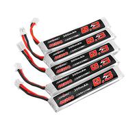 KINGDUO 5Pcs 3.8V 300mAh 40/80C 1S HV 4.35V PH2.0 Lipo Batterie pour Happymodel Mobula6 Eachine TRASHCAN Snapper6 7 Mobula7