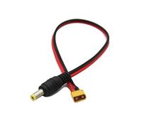 KINGDUO Amass 200mm XT30 Connecteur Mâle au Câble d'alimentation Adaptateur DC 5.5X 2.1mm pour la Batterie de Lunettes FPV