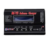 KINGDUO B6 V2 80W 6A DC Numérique Batterie Balance Charger Discharger Noir pour 1-6S Lipo Batterie