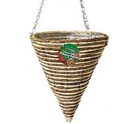 Kingfisher 30 cm Corde Cône de doublé Panier de Jardin 40 cm Chaîne de Suspension