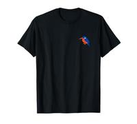 Kingfisher Badge Minimaliste Simple Oiseau T-Shirt