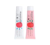 Kingfisher Dentifrice pour enfants - Options sans fluorure et sans fluorure - Soin naturel doux pour les dents des enfants - Saveurs sûres et délicieuses (1, fraise avec fluorure)