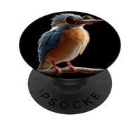 Kingfisher Martin-pêcheur Oiseau Doux Martin-pêcheur PopSockets PopGrip Adhésif