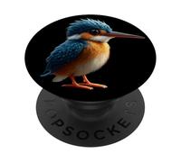 Kingfisher Martin-pêcheur Oiseau Doux Martin-pêcheur PopSockets PopGrip Adhésif