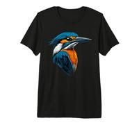 Kingfisher Martin-pêcheur Oiseau Doux Martin-pêcheur T-Shirt Haut de Gamme