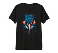 Kingfisher Martin-pêcheur Oiseau Doux Martin-pêcheur T-Shirt Haut de Gamme
