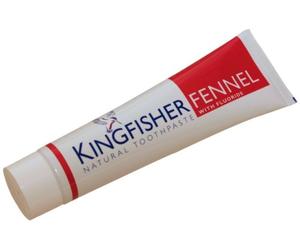 Kingfisher Pack de 3 dentifrices au fenouil avec fluorure 100 ml
