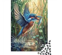 Kingfisher pêche Poisson Puzzle 1000 Pièces Adultes intéressant Puzzles 1000 Pièce Durable Jeux De Puzzle Décor À La Maison 70x50cm/1000pcs