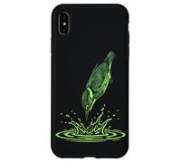 Kingfisher Plongée Oiseau Nature Ornithologie Coque pour iPhone XS Max