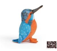 Kingfisher Plush Soft Toy Bird By Living Nature.12cm. An397 By Living Nature