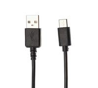 Kingfisher Technology - 90cm Noir USB Chargeur Chargeur Alimentation et Synchronisation de Données Adaptateur (22AWG) Compatible avec Samsung Galaxy A8 (2018) SM-A5300, SM-A530F Téléphone
