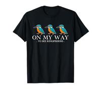 Kingfisher Watcher Bird Lover Ornithologist Biologist T-Shirt