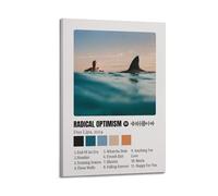 KINGGHYLL Dua Lipa Album Radical Optimism Poster décoratif sur toile - Art mural moderne et esthétique - 40 x 60 cm - Style cadre