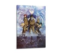 KINGGHYLL Poster 86 Eighty Six sur toile - Art mural moderne et esthétique - 60 x 90 cm - Style cadre