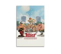 KINGGHYLL Poster Astérix The Mansions of The Gods - Impression sur toile - Décoration murale moderne pour salon - 30 x 45 cm - Style sans cadre