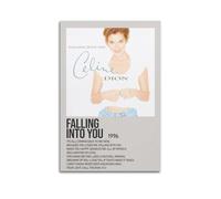 KINGGHYLL Poster décoratif sur toile de l'album Celine Dion Falling Into You - Décoration murale moderne et esthétique - 60 x 90 cm - Sans cadre
