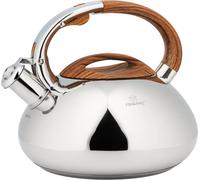 Kinghoff bouilloire en acier avec sifflet 3,0l KH3274