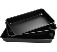 Kinghoff jeu de 3 formes en tôle Non-stick KH4199