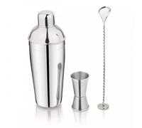 Ensemble de barman à cocktails 3 pièces. Shaker KINGHOFF KH-1705