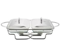 Kinghoff radiateur de table résistant a la chaleur 2x1,6l 8387