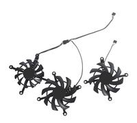 Kingke 1 ensemble pour ventilateur VGA 12 V 4 broches de refroidissement pour GTX1650 coloré 1660 2060 OC GPU refroidisseur carte graphique refroidissement