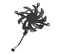 Kingke 1 ensemble pour ventilateur VGA 12 V 4 broches de refroidissement pour GTX1650 coloré 1660 2060 OC GPU refroidisseur carte graphique refroidissement