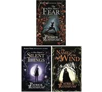 Kingkiller Chronicle Patrick Rothfuss Collection 3 Books Set (The Wise Man's Fear, The Slow Regard of Silent Things, The Name of the Wind)