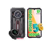 KINGKONG 11 - 32Go RAM (16+16 virtuelle), 256Go extensible 1To, triple caméra 108MP, Android 15 - Noir +BEATBOX