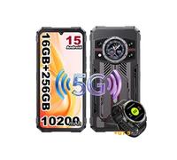 KINGKONG 11 Smartphone 5G Android 15 Ecran 6.72" 120Hz 16Go RAM 256Go ROM Batterie 10200mAh + GT 5