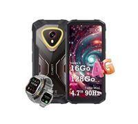 CUBOT KINGKONG MINI 4 Caméra 48MP 16MP Écran 90Hz 8+128Go Noir
