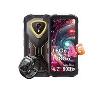 CUBOT KINGKONG MINI 4 Smartphone 4G 8+128Go 4700mAh Android 15 Noir