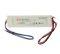 Kingled - Bloc d’Alimentation 24V 100W 4.2A Haute Qualité Imperméable Ip67 adapté à l'extérieur modèle MeanWell LPV-100-24 Transformateur pour Bande LED 24V