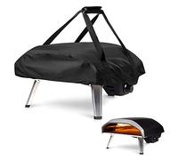 Kingling Housse imperméable et résistante pour four à pizza Ooni Koda 16 - 66 x 60 x 22 cm - Noir