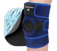 KingPavonini poche de glace genou avec pack 3 en 1 après chirurgie de remplacement, packs de glace en gel réutilisables， thérapie froide/chaude, pour soulager la douleur au genou, le gonflement