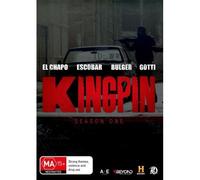 Kingpin Season 1 El Chapo, Escobar, Bulger, Gotti Dvd