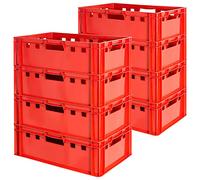 Kingpower Caisse Viande E2 Eurofleischkiste Rouge, Nombre:8