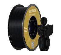 kingroon 3D Printer Filament PLA pour imprimante 3D, etc. (acide polylactique, pl noir)