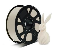 Kingroon Bobine de filament PLA beige de 1,75 mm, bobine de 1 kg, précision +/- 0,03 mm, filament couleur crème avec moins de déformation, compatible avec la plupart des imprimantes 3D FDM