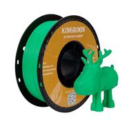 Kingroon PLA Filament d'imprimante 3D, précision dimensionnelle +/- 0,03 mm, bobine de 1 kg (2,2 lb), 1,75 mm, vert